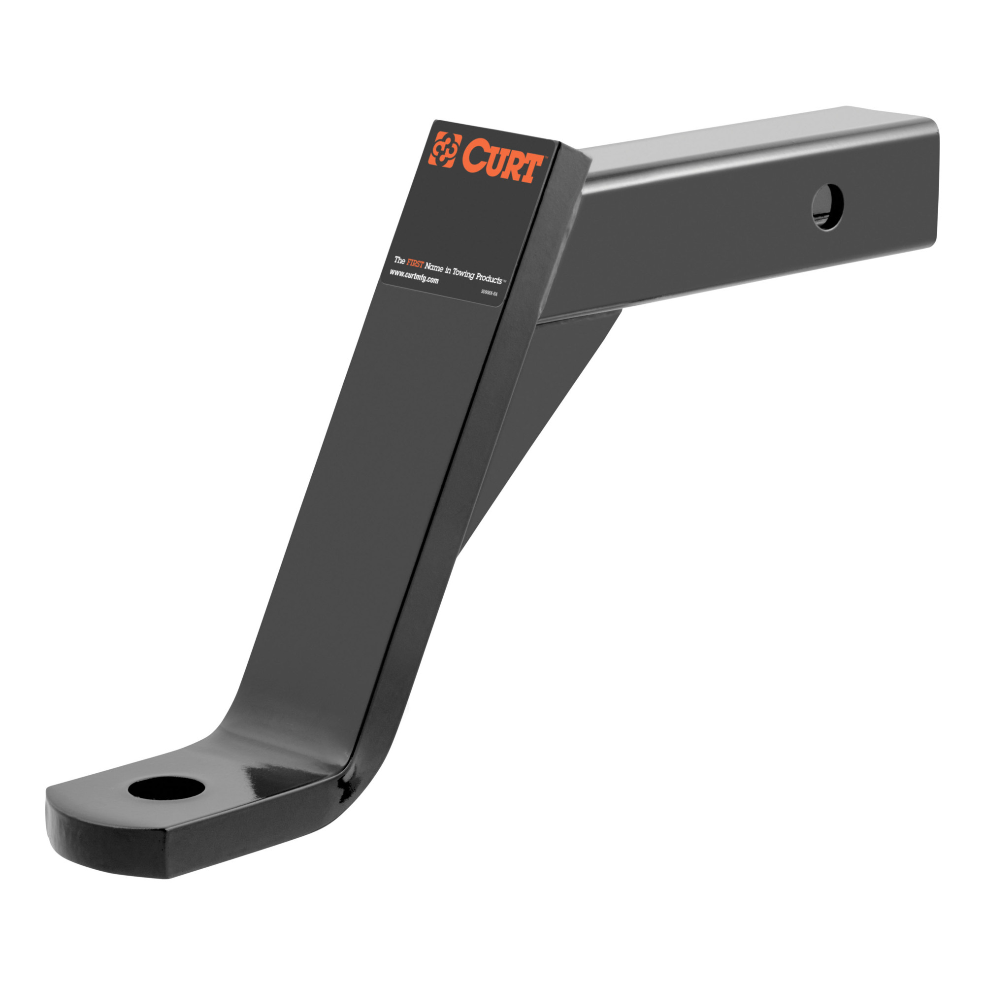 Curt Manufacturing, Class 3 Ball Mount (2in. Shank, 8in. Drop, 11-1/2in. Long), Model# 45090